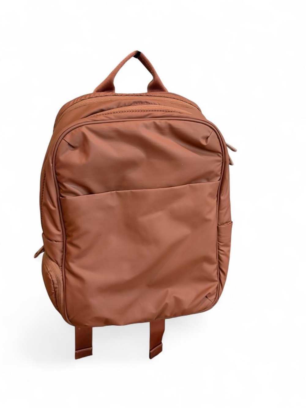 Quince Water Repellent Puff Commuter Backpack in Terracotta